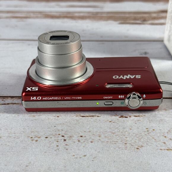 Sanyo VPC T1496 14.0MP 5x Zoom Digital Camera New Charger/Battery Tested - Picture 6 of 8